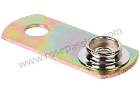 Pression fixation moquette coffre avant  (P16076) pour Porsche