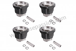 Cylinder pistons / rings for Porsche 914 • 1976 • 914 / 4 1.8 injection • Manual gearbox, 5 speed