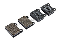 Plaquette arri&egrave;re pagid noir LE KIT DE 4 (P168772) pour Porsche
