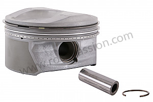 Segmentos / émbolos y cilindros para Porsche Cayenne / 957 / 9PA1 • 2010 • Cayenne gts • Caja manual de 6 velocidades