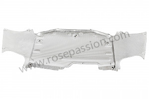 Tapa de plástico bajo el chasis para Porsche Panamera / 970 • 2012 • Panamera 2s • Caja manual de 6 velocidades