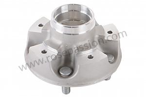 Stub axle and hub for Porsche 356C • 1963 • 1600 c (616 / 15) • Coupe karmann c • Manual gearbox, 4 speed