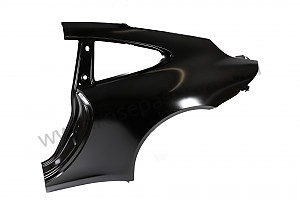 Guardabarros trasero y panel lateral para Porsche 991 • 2014 • 991 c4 • Coupe • Caja manual de 7 velocidades