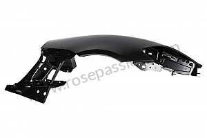 Guardabarros trasero y panel lateral para Porsche Boxster / 981 • 2012 • Boxster s • Cabrio • Caja manual de 6 velocidades
