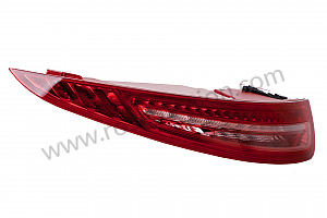 Luz trasera e iluminación de placa para Porsche 991 • 2012 • 991 c2 • Cabrio • Caja pdk
