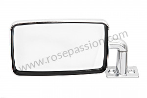 Interior and exterior rear view mirror for Porsche 914 • 1971 • 914 / 6 • Manual gearbox, 5 speed