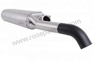 Silencer for Porsche 911 Turbo / 911T / GT2 / 965 • 1977 • 3.0 turbo • Coupe • Manual gearbox, 4 speed