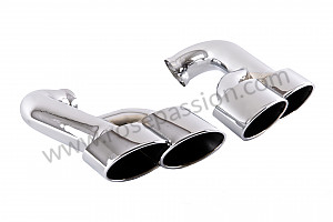 Silencer tailpipe for Porsche Cayenne / 957 / 9PA1 • 2009 • Cayenne v6 • Manual gearbox, 6 speed