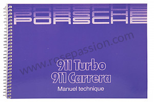 Technisches dokument für Porsche 911 Turbo / 911T / GT2 / 965 • 1988 • 3.3 turbo • Targa • 4-gang-handschaltgetriebe