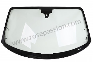 车窗玻璃和玻璃密封件和玻璃线脚 为了 Porsche Boxster / 981 • 2014 • Boxster • Cabrio