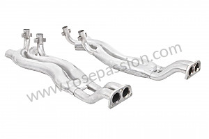 High quality 304 type stainless steel exhaust, made by ssi for Porsche 914 • 1973 • 914 / 4 1.7 • Manual gearbox, 5 speed