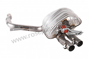Rear exhaust for Porsche Panamera / 970 • 2014 • Panamera 2s • Pdk gearbox