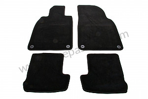 Floor mat for Porsche Boxster / 981 • 2016 • Boxster • Cabrio • Manual gearbox, 6 speed