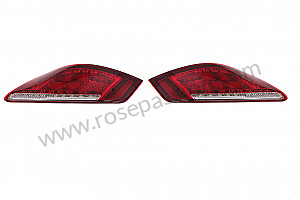 Rear indicator for Porsche Cayman / 987C • 2008 • Cayman 2.7 • Manual gearbox, 5 speed