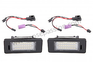 Tail and number plate light for Porsche Panamera / 970 • 2014 • Panamera 2 s hybrid 416 cv • Automatic gearbox
