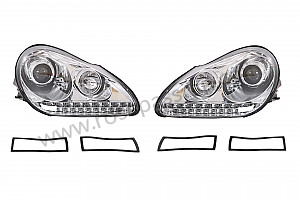 Front headlight for Porsche Cayenne / 955 / 9PA • 2006 • Cayenne v6 • Automatic gearbox