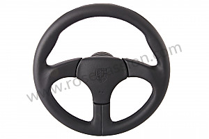 Sports steering wheel with incorporated hub for Porsche 964 / 911 Carrera 2/4 • 1991 • 964 carrera 4 • Cabrio • Manual gearbox, 5 speed