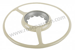 Steering wheel and steering column for Porsche 356a • 1955 • 1300 s (589 / 2) • Coupe a t1 • Manual gearbox, 4 speed
