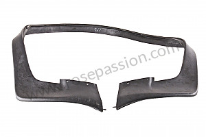 Rubber front spoiler for Porsche 911 Turbo / 911T / GT2 / 965 • 1989 • 3.3 turbo • Cabrio • Manual gearbox, 5 speed