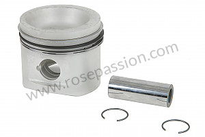 Cylinder pistons / rings for Porsche 924 • 1980 • 924 turbo • Coupe • Manual gearbox, 5 speed