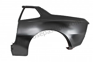 Rear wing and side panel for Porsche 944 • 1985 • 944 2.5 serie 2 • Coupe • Automatic gearbox