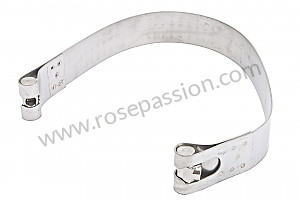 Exhaust strap for Porsche 964 / 911 Carrera 2/4 • 1994 • 964 carrera 4 • Coupe • Manual gearbox, 5 speed