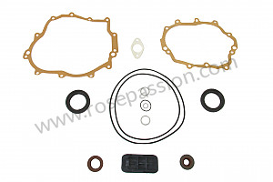 Gearbox gasket and casing for Porsche 964 / 911 Carrera 2/4 • 1993 • 964 carrera 2 • Cabrio • Manual gearbox, 5 speed