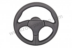 Sports steering wheel with incorporated hub for Porsche 968 • 1994 • 968 • Coupe • Automatic gearbox