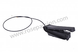 Pedal y cable del acelerador para Porsche Boxster / 986 • 1998 • Boxster 2.5 • Cabrio • Caja manual de 5 velocidades
