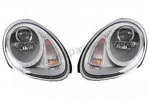 Front headlight for Porsche Boxster / 987 • 2005 • Boxster 2.7 • Cabrio • Manual gearbox, 5 speed