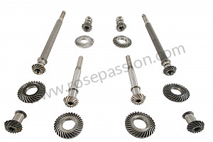 Distribution / camshaft / distribution pinion, 356 carrera for Porsche 356B T6 • 1963 • 2000 carrera gt (587 / 2) • Coupe reutter b t6 • Manual gearbox, 4 speed