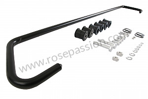 Front stabilizer bar for Porsche 356a • 1956 • 1300 s (589 / 2) • Cabrio a t1 • Manual gearbox, 4 speed