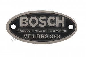 Ontstekingskop / ontstekingsrotor / contactpunt / condensator / ontsteker voor Porsche 356B T5 • 1960 • 1600 s (616 / 2 t5) • Karmann hardtop coupe b t5 • Manuele bak 4 versnellingen