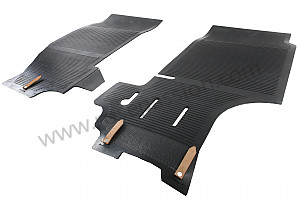 Rubber mat for passenger compartment and front boot for Porsche 911 Classic • 1968 • 2.0l • Coupe • Automatic gearbox