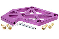 Support d'alternateur pour suppression compresseur de clim sur 944 + 968  (P572020) pour Porsche