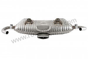 Silencer for Porsche Boxster / 986 • 1999 • Boxster 2.5 • Cabrio • Manual gearbox, 5 speed