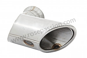 Rear exhaust for Porsche 996 GT3 / GT3-1 • 2001 • 996 gt3 • Coupe • Manual gearbox, 6 speed