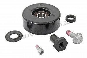 Service belt pulley for Porsche 996 Turbo / 996T / 911 Turbo / GT2 • 2005 • 996 turbo • Cabrio • Manual gearbox, 6 speed