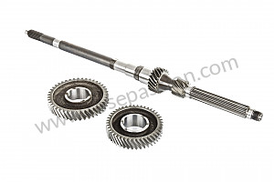 Gearbox pinions and shaft for Porsche 996 Turbo / 996T / 911 Turbo / GT2 • 2001 • 996 turbo • Coupe • Manual gearbox, 6 speed
