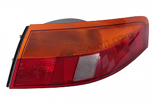 Tail and number plate light for Porsche 996 / 911 Carrera • 1998 • 996 carrera 2 • Coupe • Manual gearbox, 6 speed