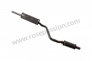 Silencer for Porsche 924 • 1977 • 924 2.0 • Coupe • Automatic gearbox