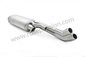 Final silencer for 911 for Porsche 911 Turbo / 911T / GT2 / 965 • 1976 • 3.0 turbo • Coupe • Manual gearbox, 4 speed