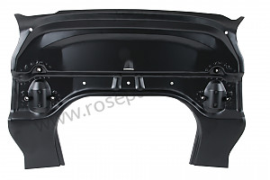 Floor and frame side rail for Porsche 911 Turbo / 911T / GT2 / 965 • 1988 • 3.3 turbo • Cabrio • Manual gearbox, 4 speed