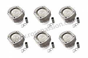 Cylinder pistons / rings for Porsche 911 G • 1974 • 2.7s • Coupe • Manual gearbox, 4 speed