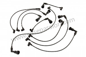 Spark plug / ignition harness / suppressor tip for Porsche 928 • 1982 • 928 4.5 • Coupe • Automatic gearbox