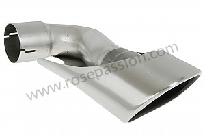Rear exhaust for Porsche Cayenne / 955 / 9PA • 2006 • Cayenne s v8 • Automatic gearbox