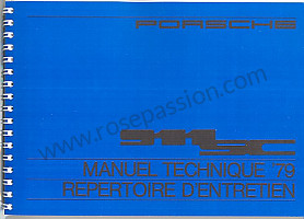 Technical document for Porsche 911 G • 1979 • 3.0sc • Coupe • Manual gearbox, 5 speed