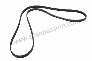 Belt for Porsche 996 Turbo / 996T / 911 Turbo / GT2 • 2005 • 996 turbo • Cabrio • Manual gearbox, 6 speed