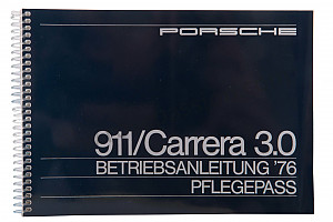 Document technique pour Porsche 911 G • 1976 • 3.0 carrera • Targa • Boite manuelle 4 vitesses