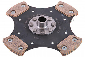 Sachs racing competition clutch disc for Porsche 914 • 1974 • 914 / 4 2.0 • Manual gearbox, 5 speed